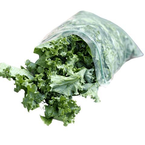 Kale συσκευασμένο σε σακούλα
